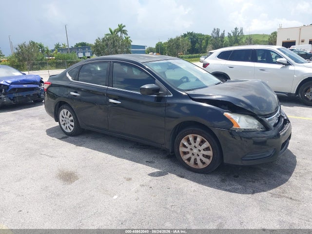 2014 Nissan Sentra Fe+ S/fe+ Sv/s/sl/sr/sv მანქანა იყიდება აუქციონზე, vin: 3N1AB7AP9EY218506, აუქციონის ნომერი: 45952040