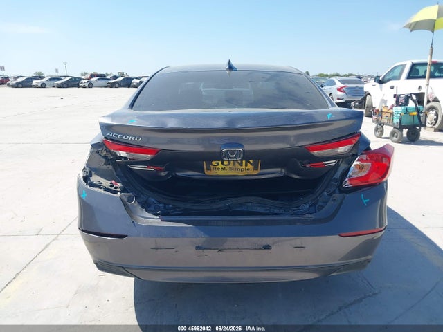 Aukcja sprzedaży 2021 Honda Accord Lx, vin: 1HGCV1F11MA012485, numer aukcji: 45952042