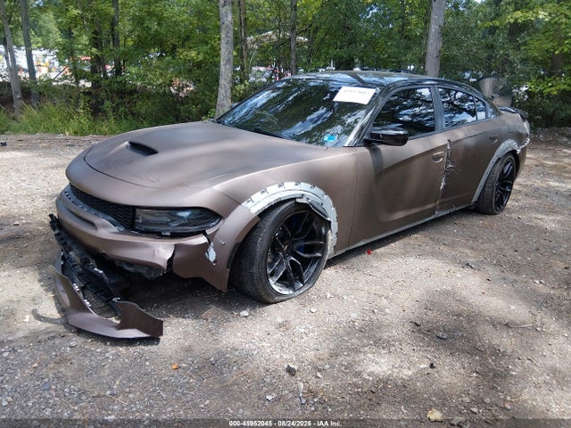 45952045 :رقم المزاد ، 2C3CDXGJ8LH180342 vin ، 2020 Dodge Charger Scat Pack Widebody Rwd مزاد بيع