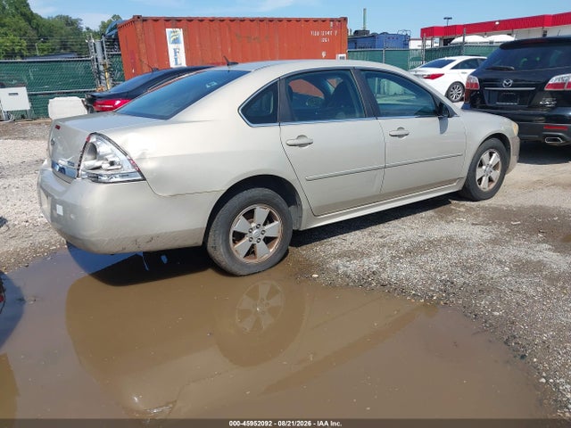 2010 Chevrolet Impala Lt მანქანა იყიდება აუქციონზე, vin: 2G1WB5EK7A1165361, აუქციონის ნომერი: 45952092