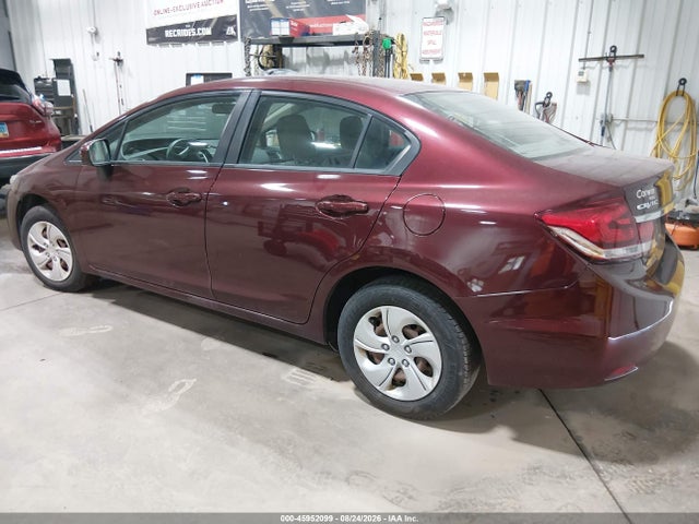 Продаж на аукціоні авто 2015 Honda Civic Lx, vin: 19XFB2F52FE014369, номер лоту: 45952099