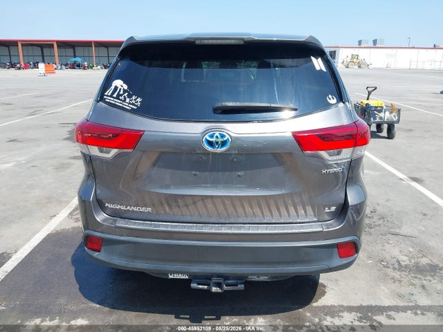 Aukcja sprzedaży 2017 Toyota Highlander Hybrid Le, vin: 5TDBGRFH3HS026428, numer aukcji: 45952109
