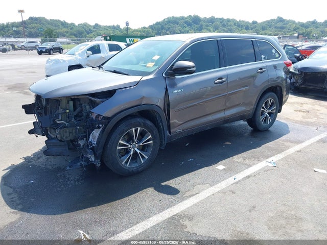 Aukcja sprzedaży 2017 Toyota Highlander Hybrid Le, vin: 5TDBGRFH3HS026428, numer aukcji: 45952109