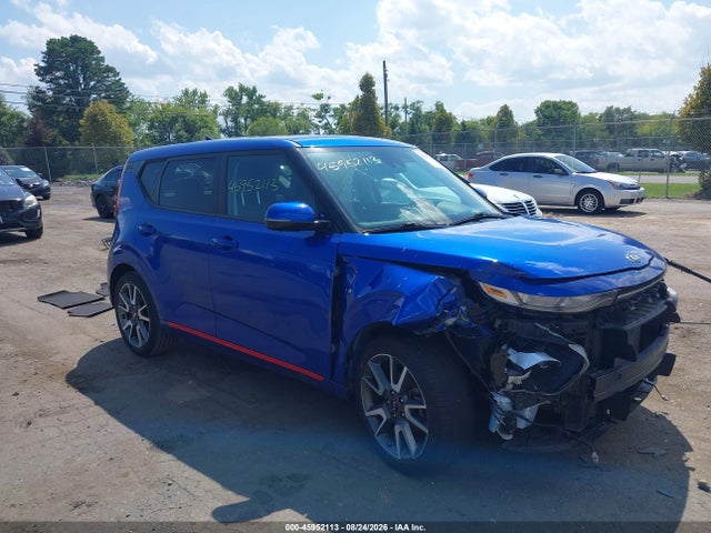 2021 Kia Soul Gt-line მანქანა იყიდება აუქციონზე, vin: KNDJ63AU6M7739215, აუქციონის ნომერი: 45952113