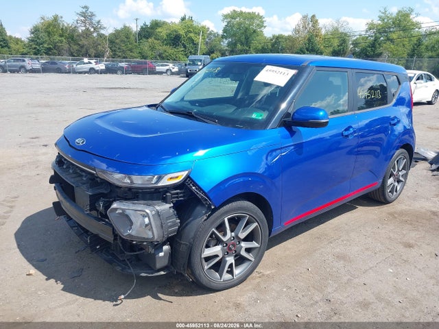 2021 Kia Soul Gt-line მანქანა იყიდება აუქციონზე, vin: KNDJ63AU6M7739215, აუქციონის ნომერი: 45952113