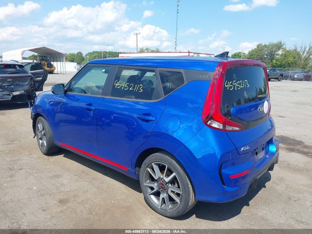 2021 Kia Soul Gt-line მანქანა იყიდება აუქციონზე, vin: KNDJ63AU6M7739215, აუქციონის ნომერი: 45952113