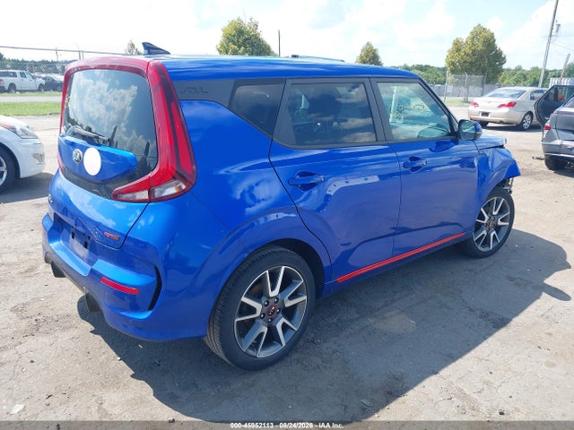 2021 Kia Soul Gt-line მანქანა იყიდება აუქციონზე, vin: KNDJ63AU6M7739215, აუქციონის ნომერი: 45952113