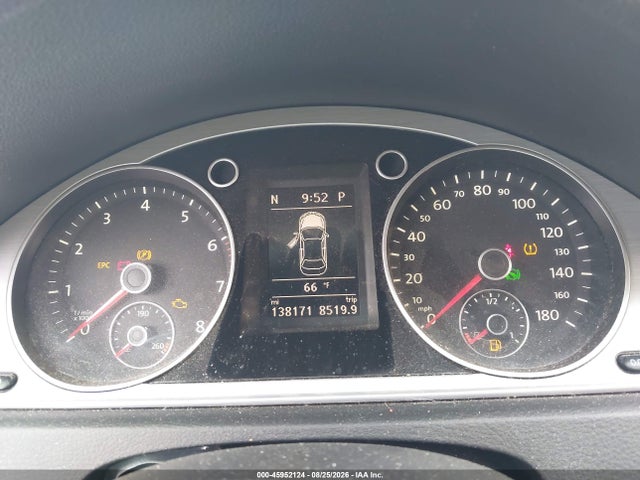 45952124 :رقم المزاد ، WVWBN7AN9DE516105 vin ، 2013 Volkswagen Cc 2.0t Sport Plus مزاد بيع