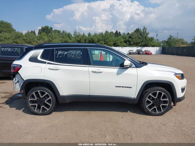 45952148 :رقم المزاد ، 3C4NJDCB0JT100515 vin ، 2018 Jeep Compass Limited 4x4 مزاد بيع