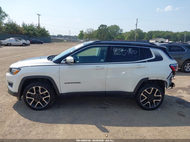 45952148 :رقم المزاد ، 3C4NJDCB0JT100515 vin ، 2018 Jeep Compass Limited 4x4 مزاد بيع