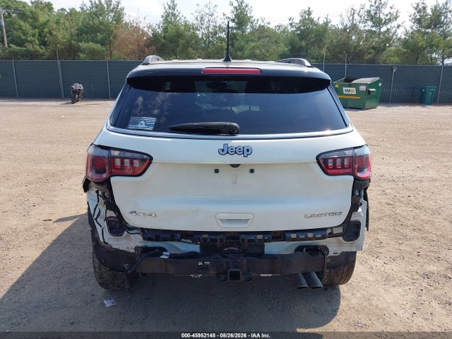 45952148 :رقم المزاد ، 3C4NJDCB0JT100515 vin ، 2018 Jeep Compass Limited 4x4 مزاد بيع