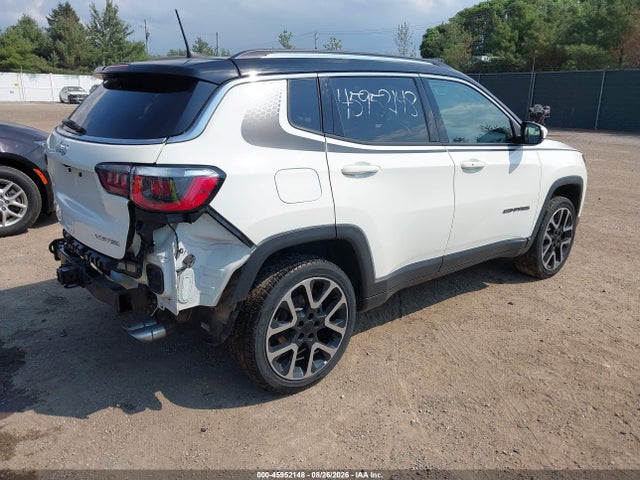 45952148 :رقم المزاد ، 3C4NJDCB0JT100515 vin ، 2018 Jeep Compass Limited 4x4 مزاد بيع