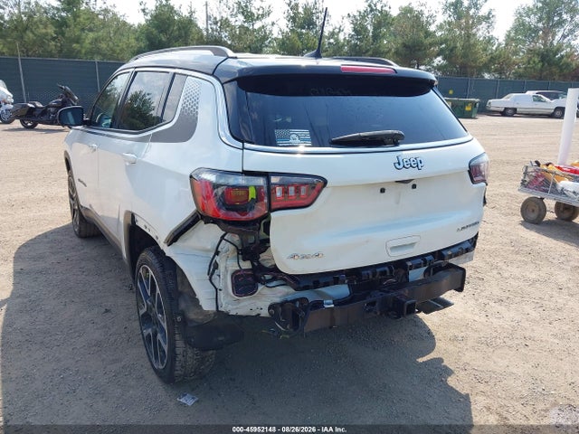 45952148 :رقم المزاد ، 3C4NJDCB0JT100515 vin ، 2018 Jeep Compass Limited 4x4 مزاد بيع