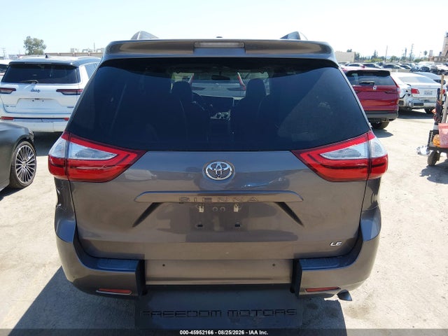 2015 Toyota Sienna Le 8 Passenger მანქანა იყიდება აუქციონზე, vin: 5TDKK3DC7FS604434, აუქციონის ნომერი: 45952166