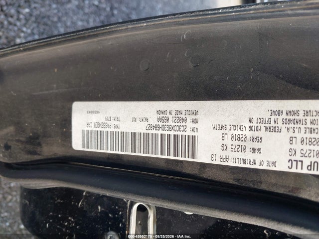 45952175 :رقم المزاد ، 2C3CDXBG3DH684827 vin ، 2013 Dodge Charger Se مزاد بيع