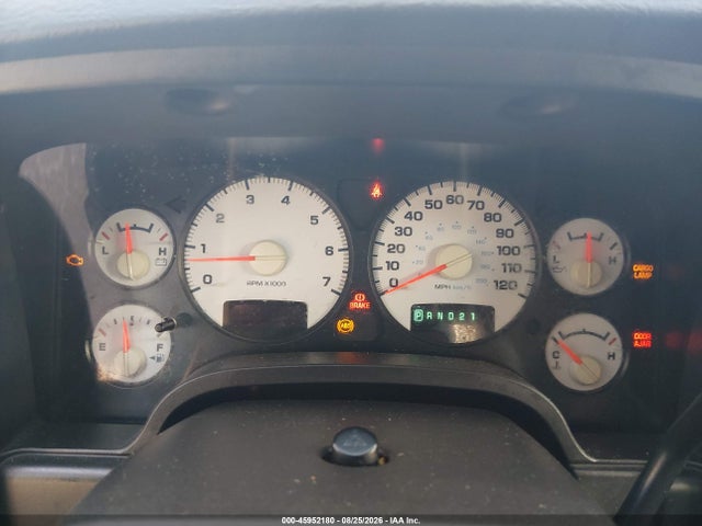 2004 Dodge Ram 1500 Slt/laramie მანქანა იყიდება აუქციონზე, vin: 1D7HA18N74J243817, აუქციონის ნომერი: 45952180
