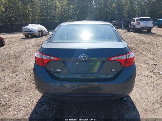 2016 Toyota Corolla Le მანქანა იყიდება აუქციონზე, vin: 2T1BURHE9GC609850, აუქციონის ნომერი: 45952183