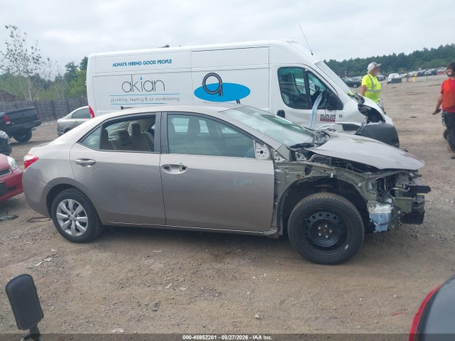45952281 :رقم المزاد ، 2T1BURHE6FC304742 vin ، 2015 Toyota Corolla Le مزاد بيع