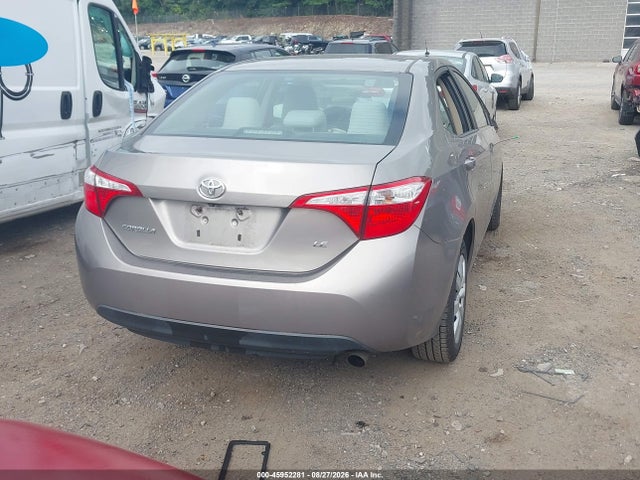 45952281 :رقم المزاد ، 2T1BURHE6FC304742 vin ، 2015 Toyota Corolla Le مزاد بيع