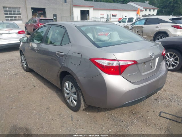 45952281 :رقم المزاد ، 2T1BURHE6FC304742 vin ، 2015 Toyota Corolla Le مزاد بيع