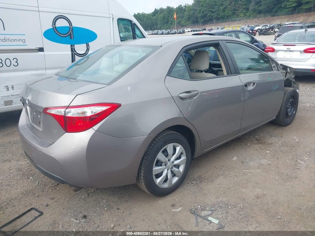 45952281 :رقم المزاد ، 2T1BURHE6FC304742 vin ، 2015 Toyota Corolla Le مزاد بيع