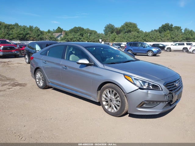 2015 Hyundai Sonata Limited მანქანა იყიდება აუქციონზე, vin: 5NPE34AF5FH030517, აუქციონის ნომერი: 45952339