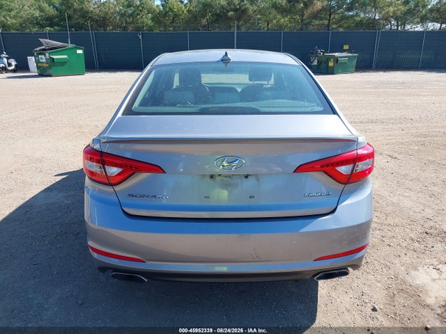 2015 Hyundai Sonata Limited მანქანა იყიდება აუქციონზე, vin: 5NPE34AF5FH030517, აუქციონის ნომერი: 45952339