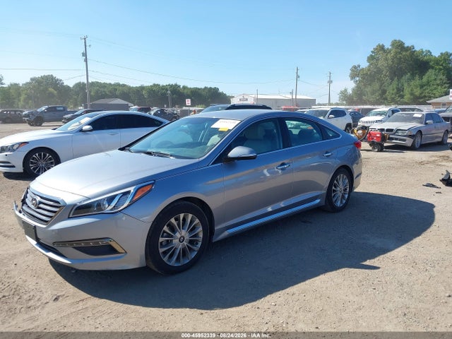 2015 Hyundai Sonata Limited მანქანა იყიდება აუქციონზე, vin: 5NPE34AF5FH030517, აუქციონის ნომერი: 45952339