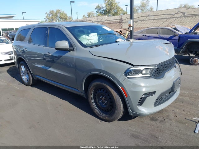 2022 Dodge Durango Gt Rwd მანქანა იყიდება აუქციონზე, vin: 1C4RDHDG4NC130905, აუქციონის ნომერი: 45952361