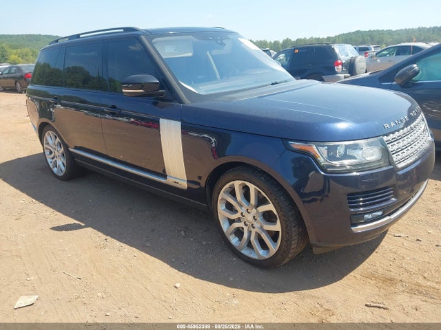 2017 Land Rover Range Rover 5.0l V8 Supercharged მანქანა იყიდება აუქციონზე, vin: SALGS5FE9HA348998, აუქციონის ნომერი: 45952389