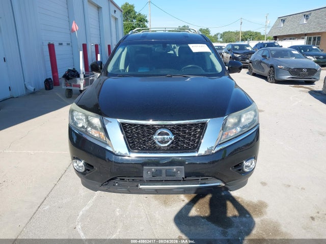 2013 Nissan Pathfinder Platinum მანქანა იყიდება აუქციონზე, vin: 5N1AR2MM7DC658627, აუქციონის ნომერი: 45952417