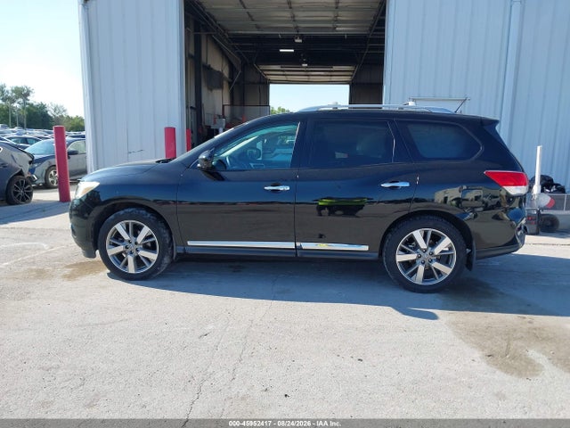 2013 Nissan Pathfinder Platinum მანქანა იყიდება აუქციონზე, vin: 5N1AR2MM7DC658627, აუქციონის ნომერი: 45952417