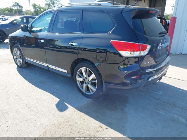 2013 Nissan Pathfinder Platinum მანქანა იყიდება აუქციონზე, vin: 5N1AR2MM7DC658627, აუქციონის ნომერი: 45952417