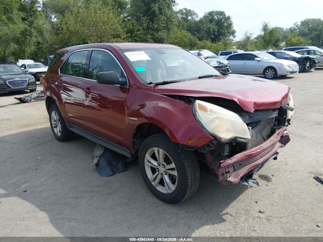 Продажа на аукционе авто 2010 Chevrolet Equinox Ls, vin: 2CNALBEW9A6256016, номер лота: 45952445