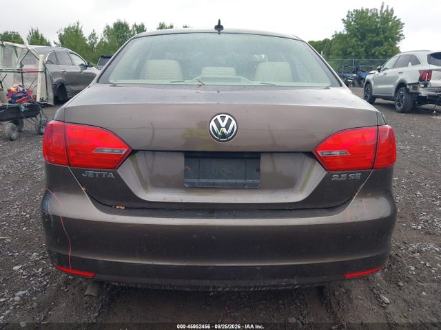 2013 Volkswagen Jetta 2.5l Se მანქანა იყიდება აუქციონზე, vin: 3VWDP7AJ4DM372289, აუქციონის ნომერი: 45952456