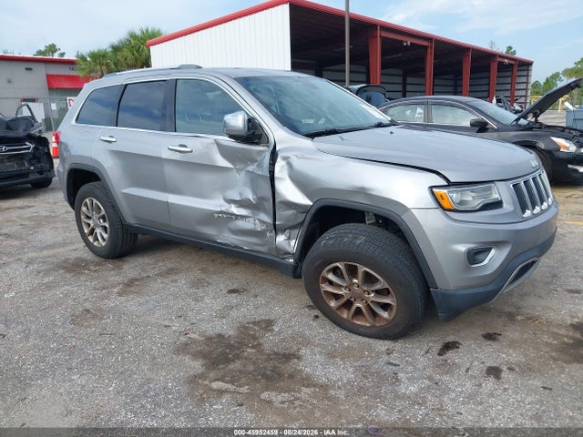 45952459 :رقم المزاد ، 1C4RJEBG8GC329131 vin ، 2016 Jeep Grand Cherokee Limited مزاد بيع