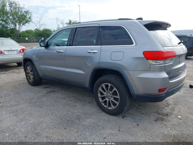 Продаж на аукціоні авто 2016 Jeep Grand Cherokee Limited, vin: 1C4RJEBG8GC329131, номер лоту: 45952459