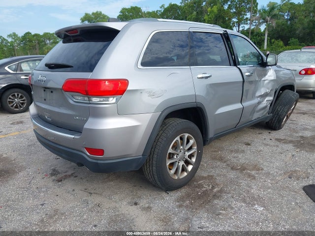 Продаж на аукціоні авто 2016 Jeep Grand Cherokee Limited, vin: 1C4RJEBG8GC329131, номер лоту: 45952459