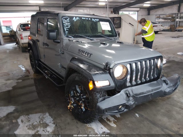 Aukcja sprzedaży 2022 Jeep Wrangler Unlimited Willys Sport 4x4, vin: 1C4HJXDG0NW278529, numer aukcji: 45952498
