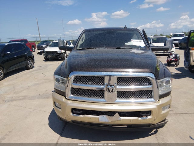 45952536 :رقم المزاد ، 3C6UR5GL7GG375241 vin ، 2016 Ram 2500 Laramie Longhorn مزاد بيع