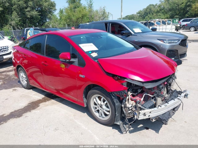 2021 Toyota Prius Prime Le მანქანა იყიდება აუქციონზე, vin: JTDKAMFP6M3185791, აუქციონის ნომერი: 45952548