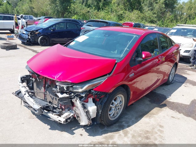 2021 Toyota Prius Prime Le მანქანა იყიდება აუქციონზე, vin: JTDKAMFP6M3185791, აუქციონის ნომერი: 45952548