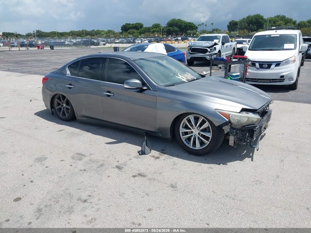 Продажа на аукционе авто 2014 Infiniti Q50 Premium, vin: JN1BV7AP9EM684631, номер лота: 45952573