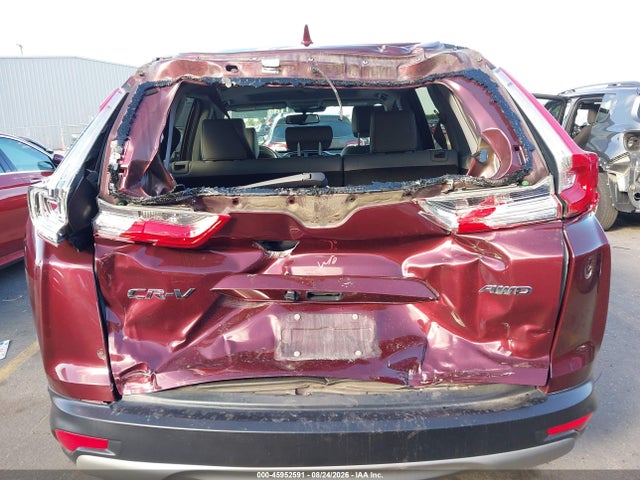 45952591 :رقم المزاد ، 7FARW2H86JE071917 vin ، 2018 Honda Cr-v Ex-l/ex-l Navi مزاد بيع