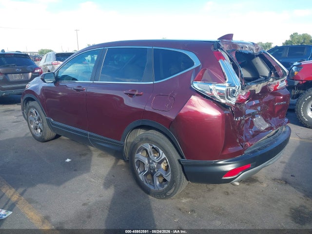 45952591 :رقم المزاد ، 7FARW2H86JE071917 vin ، 2018 Honda Cr-v Ex-l/ex-l Navi مزاد بيع