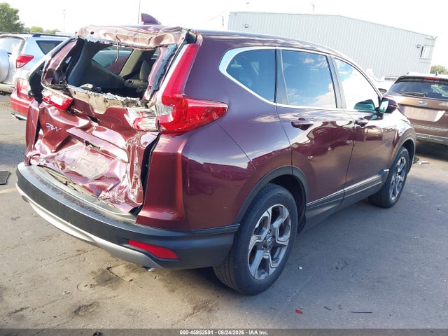 45952591 :رقم المزاد ، 7FARW2H86JE071917 vin ، 2018 Honda Cr-v Ex-l/ex-l Navi مزاد بيع