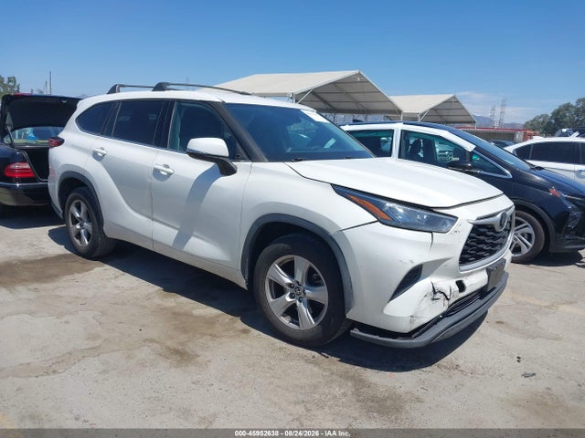 45952638 :رقم المزاد ، 5TDCZRAH3LS020742 vin ، 2020 Toyota Highlander L مزاد بيع