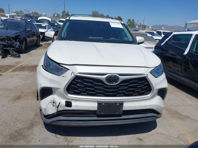 45952638 :رقم المزاد ، 5TDCZRAH3LS020742 vin ، 2020 Toyota Highlander L مزاد بيع