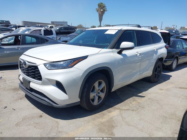45952638 :رقم المزاد ، 5TDCZRAH3LS020742 vin ، 2020 Toyota Highlander L مزاد بيع