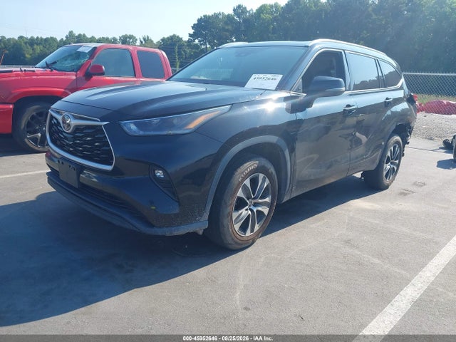 Продажа на аукционе авто 2021 Toyota Highlander Xle, vin: 5TDGZRAH1MS042855, номер лота: 45952646